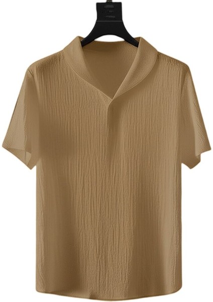 Alaçatı Stili Erkek Bürümcük Krinkıl Kumaş Yazlık Likralı Polo Yaka Tshirt ve Eşofman Takım Kombini fiyatları