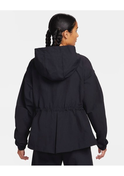 Sportswear Everything Suya Dayanıklı Oversize(Büyük Kalıp) Kapüşonlu Ceket fiyatları