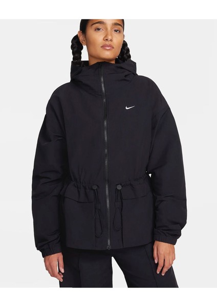 Sportswear Everything Suya Dayanıklı Oversize(Büyük Kalıp) Kapüşonlu Ceket modelleri