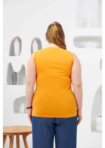 Büyük Beden Atlet Turuncu fırsatları