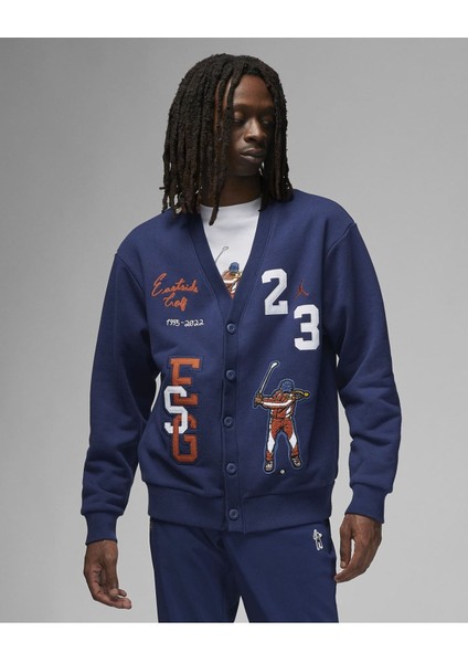 Air Jordan x Eastside Golf Erkek Düğmeli SWEATSHIRT-DV5430-410