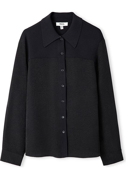 Triko Mix Rahat Kesim Gömlek IW6250025071001