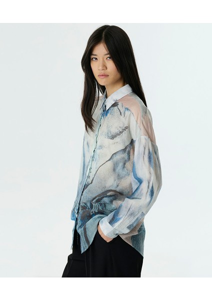 Görsel Baskılı Gömlek TW6250025055013 fiyatları