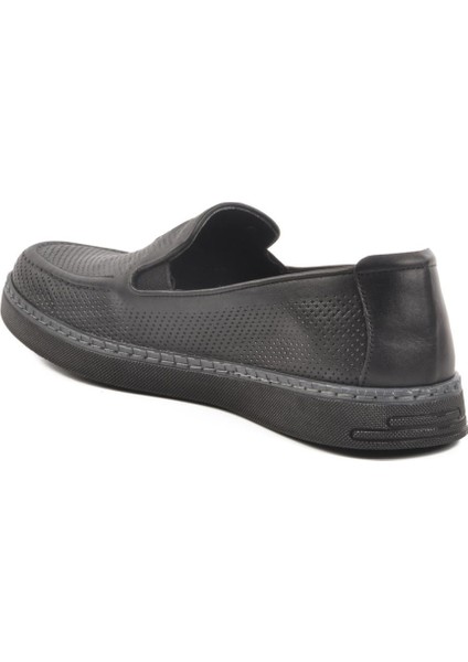 C330 M Siyah Hakiki Deri Erkek Günlük Ayakkabı fırsatları