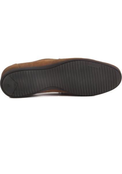 Kazar 3Y0113-163 M Toprak Nubuk Hakiki Deri Erkek Loafer indirimleri
