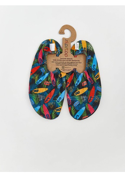 Baskılı Erkek Çocuk Deniz Ayakkabısı (S5)