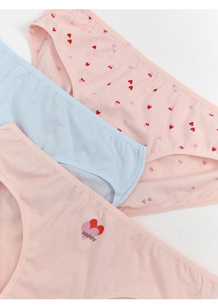 Baskılı Kız Çocuk Külot 3'lü (S5) fiyatları