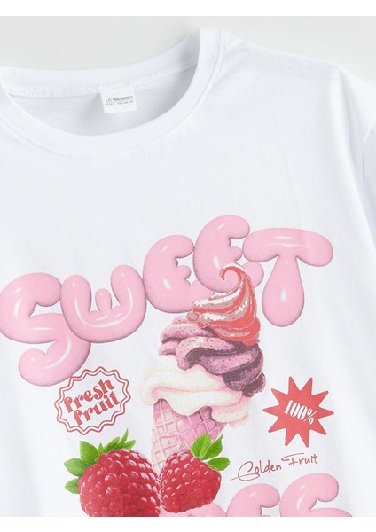 Bisiklet Yaka Kız Çocuk Şortlu Pijama Takımı (S5) modelleri