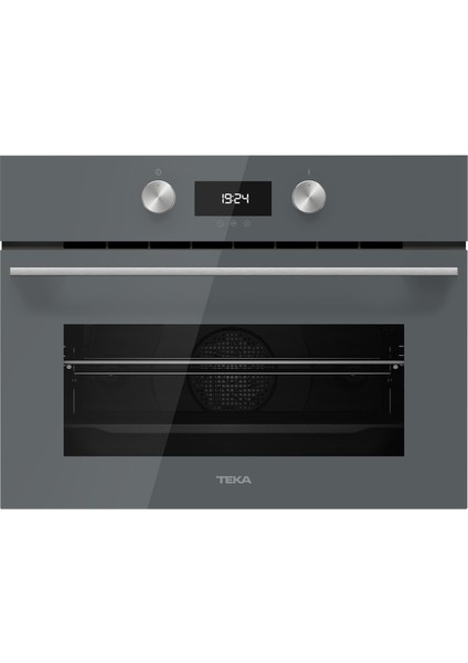 HLC 8400 ST Ankastre Multifonksiyonel Turbo Kompakt Fırın Gri Cam 45 lt 111130004