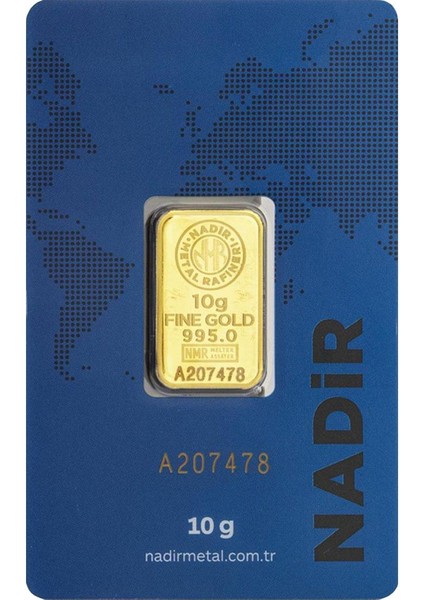10 gr 24 Ayar Nadirgold Gram Altın