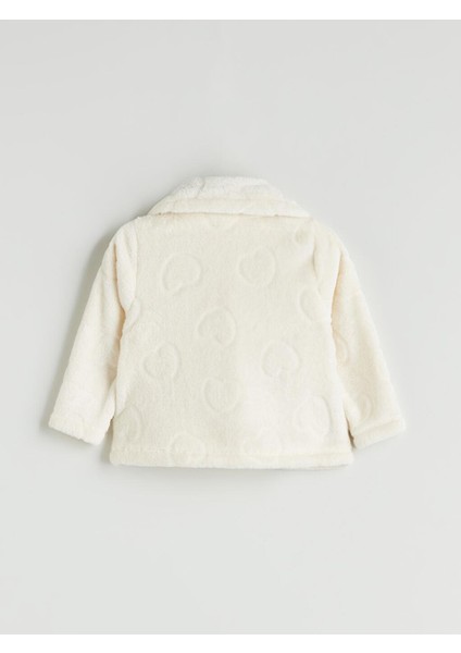 Bebe Yaka Kız Bebek Pelüş Mont (W5) fiyatları