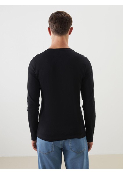 Bisiklet Yaka Erkek Sweatshirt (W5) fırsatları