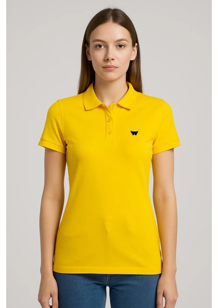 Kadın Yazlık 3 Lü Paket Basic Arma Polo Yaka Tişört modelleri