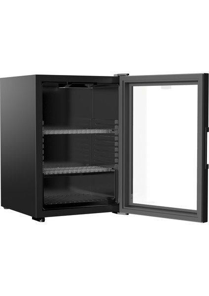 INV-MC45 All Black Edition Inverter Camlı Minibar Mini Buzdolabı fırsatları