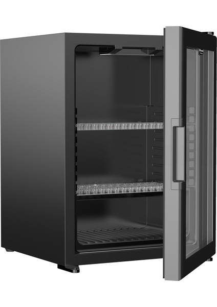 INV-MC45 All Black Edition Inverter Camlı Minibar Mini Buzdolabı indirimleri