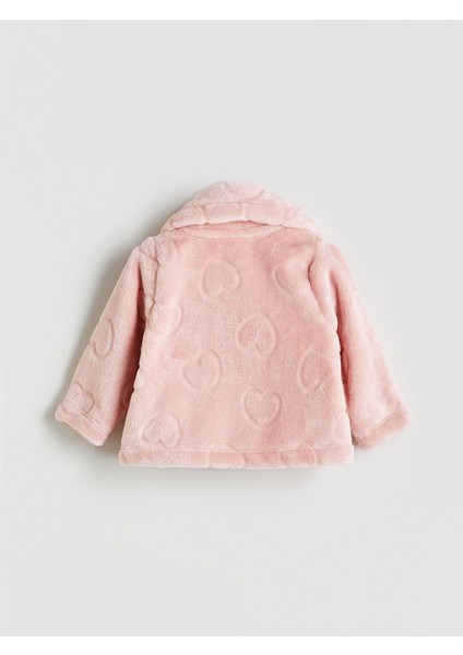 Bebe Yaka Kız Bebek Pelüş Mont (W5) fiyatları