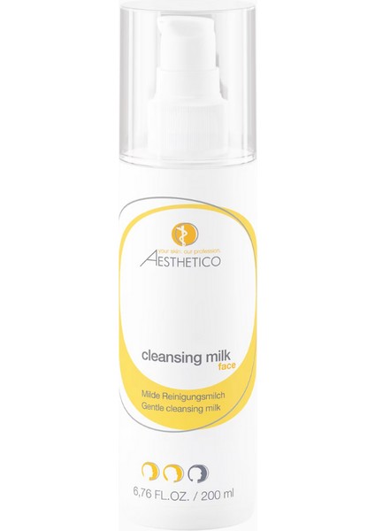 Aesthetıco Cleansing Milk, Hassas Ciltler Için Temizleme ve Nem Desteği