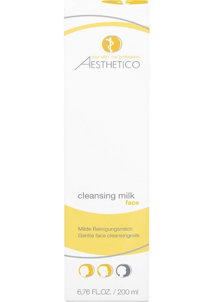 Aesthetıco Cleansing Milk, Hassas Ciltler Için Temizleme ve Nem Desteği fiyatları