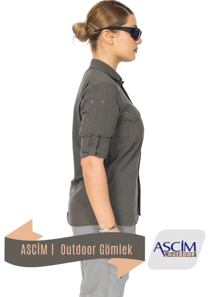 Outdoor Kadın Gömlek