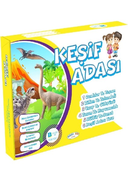 Keşif Adası Eğitim Seti 5-6 Yaş