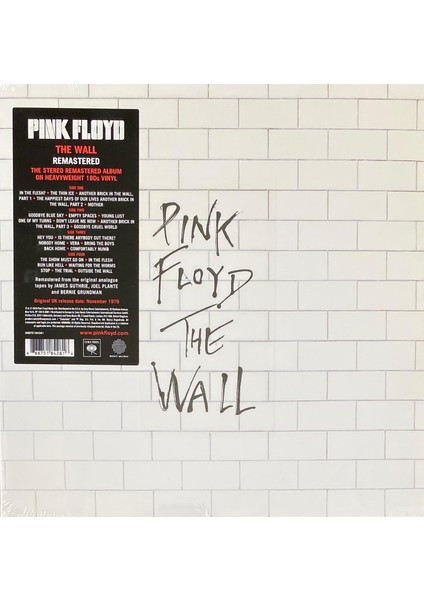 Pink Floyd The Wall (Plak)