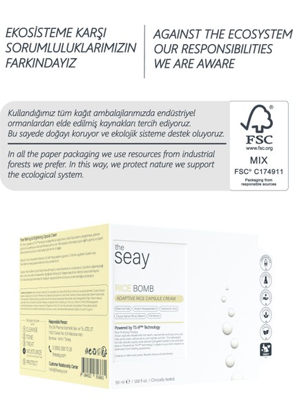 Akıllı Kapsül Krem – Arındırıcı & Aydınlık Etki, Gözenek | Ts-Ip™ Teknolojisi