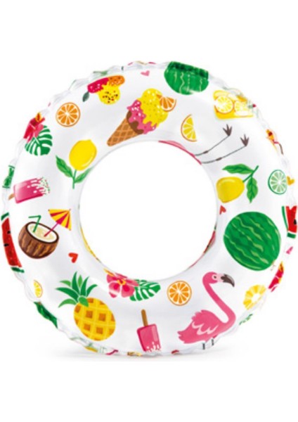 Desenli Lüks Simit 51 cm Intex - 59230 (Lisinya) fırsatları