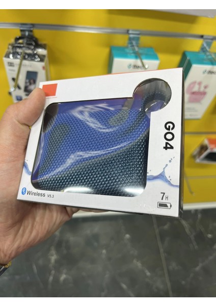 Go4 Bluetooth Hoparlör Mavi Ses Bombası 7 Saat Dinleme Süresi modelleri