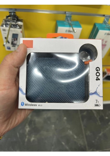 Go4 Bluetooth Hoparlör Mavi Ses Bombası 7 Saat Dinleme Süresi fırsatları