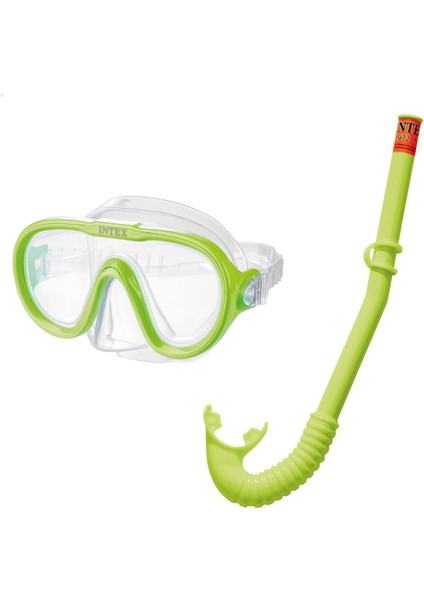 Intex Adventure Dalış Maskesi ve Snorkel Seti - 55642 (Lisinya)