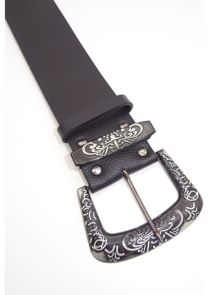 Metal Tokalı Geniş Kadın Kemeri, Gömlek, Elbise, Ceket Kemeri modelleri