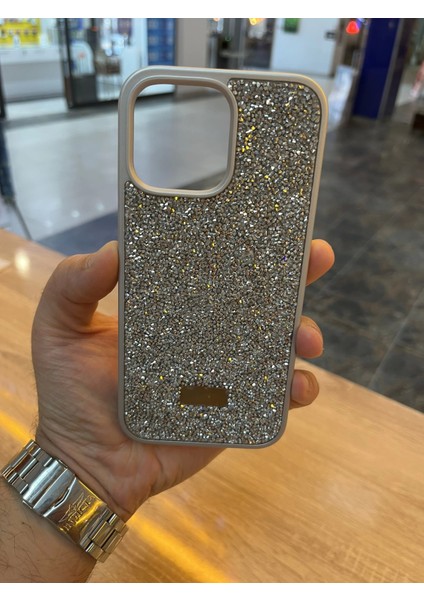Iphone 16 Pro Max Taşlı Premium Kılıf indirimleri
