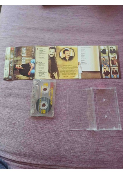 Ferdi Tayfur -Of Daglar Kaset orjinal Bandrollüdür.