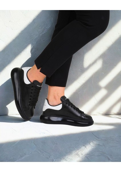 Hakiki Deri Şeffaf Unisex Ayakkabı Alexander Mcqueen İthal