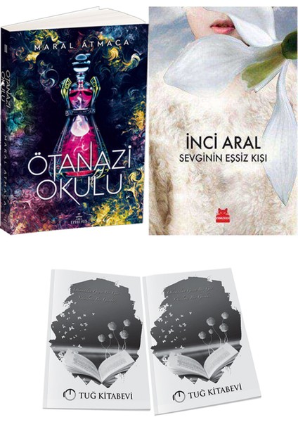 Sevginin Eşsiz Kışı ve Ephesus Yayınları Ötanazi Okulu 2 Maral Atmaca 2li Set + Hediyeli