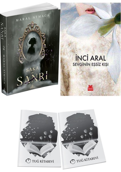 Sevginin Eşsiz Kışı ve Ephesus Yayınları Saka ve Sanrı 2 Maral Atmaca 2li Set + Hediyeli
