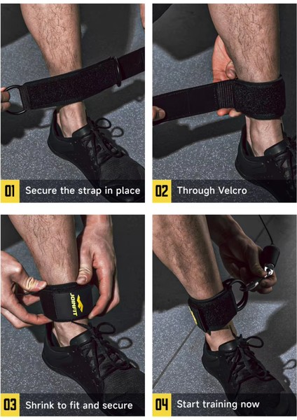 Ankle Strap El ve Ayak Bilek Kemeri 2 Adet - Spor Salonları ve Ev Antrenmanları Için Uygun indirimleri