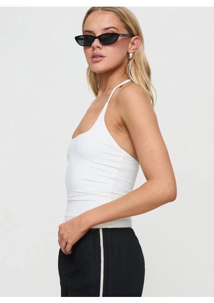 Kadın Boyundan Bağlamalı Sırt Detaylı Bluz modelleri