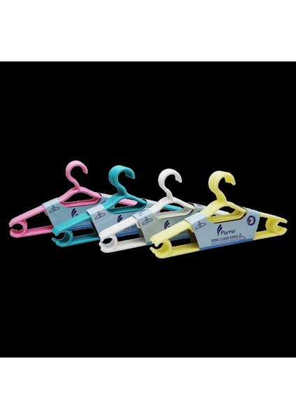 6 Parça Royal Elbise Askı (4887)