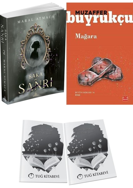 Mağara ve Ephesus Yayınları Saka ve Sanrı 2 Maral Atmaca 2li Set + Hediyeli