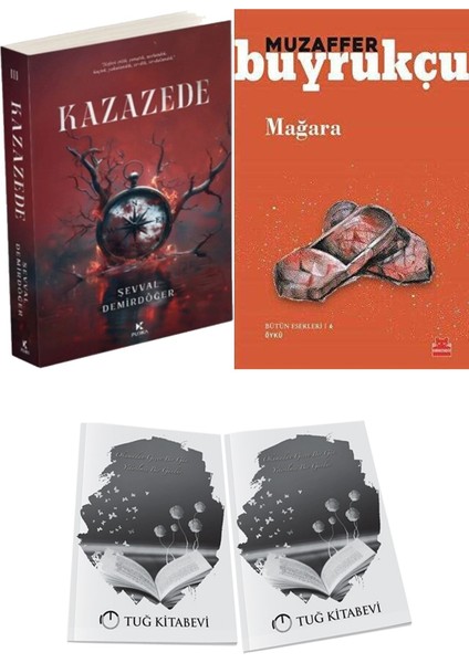 Mağara ve Pukka Yayınları Kazazede 3 Şevval Demirdöğer 2li Set + Hediyeli