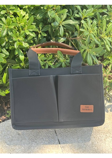 Çift Cepli Tote Model Kadın Kol Çantası