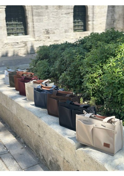 Çift Cepli Tote Model Kadın Kol Çantası modelleri