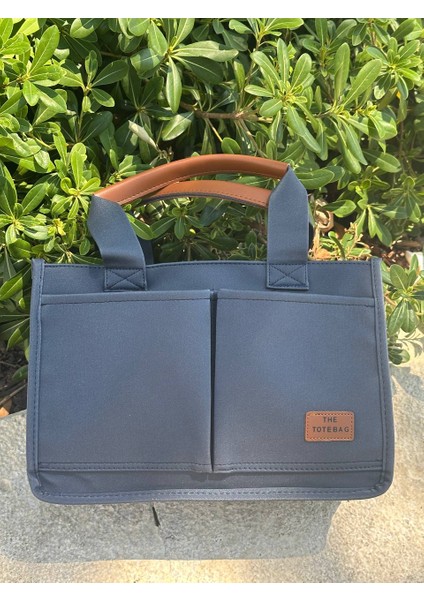 Çift Cepli Tote Model Kadın Kol Çantası