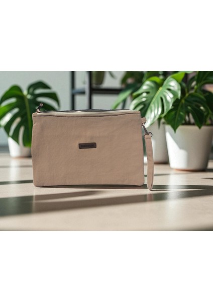 Günlük Kullanıma Uygun Iç Cepli Astarlı Clucth ve Portföy Çanta 30X20
