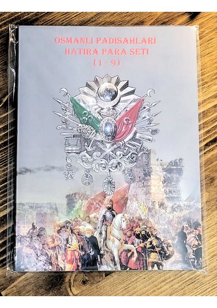 Osmanlı Padişahları 1.9 Serisi Nikel 1 Liralar Föyünde modelleri