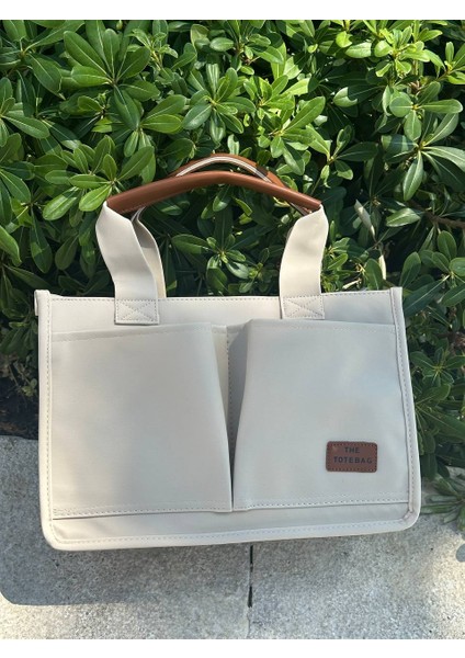 Çift Cepli Tote Model Kadın Kol Çantası modelleri