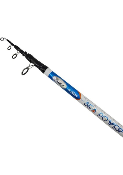 Yekoutdoor Full Çeşit 4'lü Okuma Göl Seti Kendo Sea Power Surf 4.20M 100-250GR Olta Kamışı&okuma ARIA-6000A 1bb Olta Makinesi modelleri