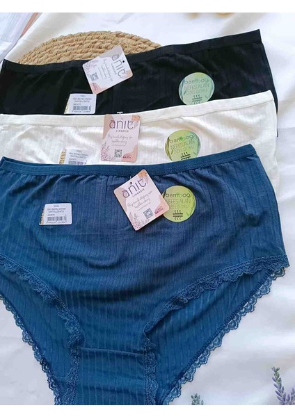 3'lü Paket Bambu Dantelli Bato Külot fiyatları