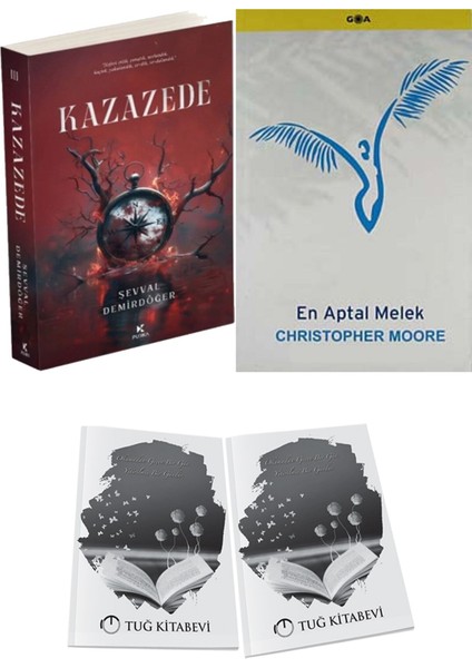 En Aptal Melek ve Pukka Yayınları Kazazede 3 Şevval Demirdöğer 2li Set + Hediyeli
